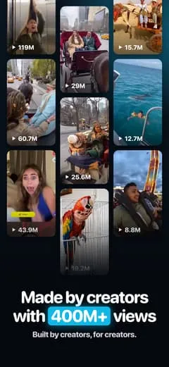 Quegly screen: made by creators